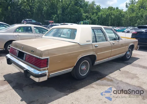 1983 Mercury Grand Marquis z USA, uszkodzony, nr VIN 1MEBP95F1DZ679380